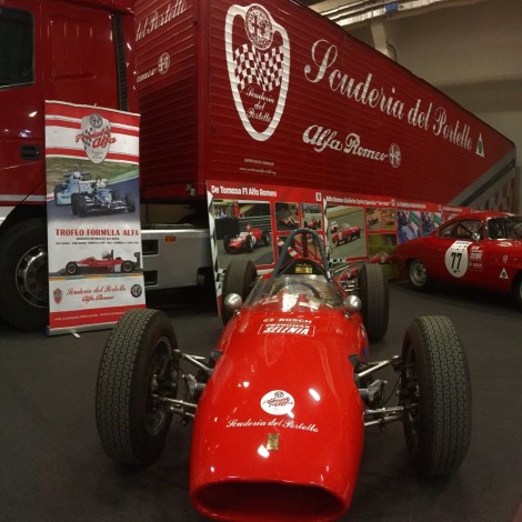 Automotoretrò 2019: lo stand della Scuderia del Portello