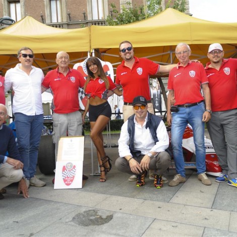 Monza Fuori GP, “Motorsport Passion”, 1 settembre 2018: il team del Portello presente.