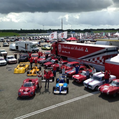 Assen - la Scuderia del Portello allo Spettacolo Sportivo Alfa Romeo