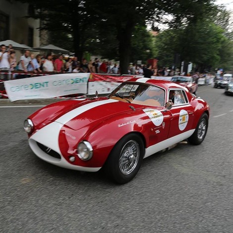 Bergamo Historic Gran Prix 2018: Eugenio Mosca su Effeffe Berlinetta. Foto di Massimo Campi