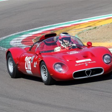 Motor Legend Festival 2018, Imola: Marco Cajani su 33/2 “Fléron”. Foto di Massimo Campi.