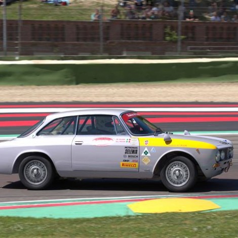 Motor Legend Festival 2018, Imola: Gian Luigi Picchi su GTV 2000. Foto di Dario Pellizzoni.