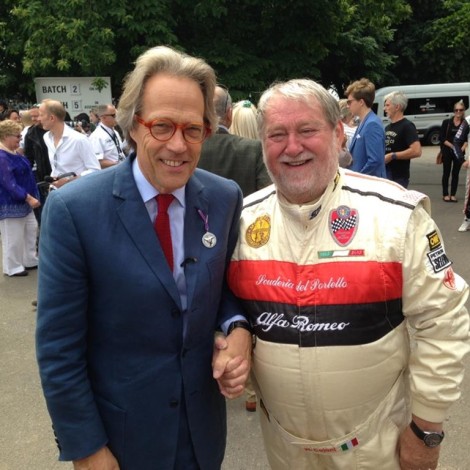 Goodwood Festival of Speed 2017, Marco Cajani e Lord March.