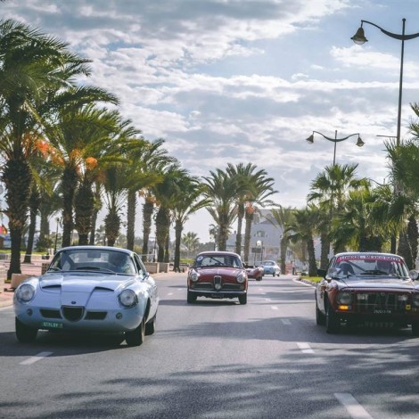 La Scuderia del Portello al Grand Prix Historique de Tunisie, circuit de Yasmine Hammamet, ottobre 2018