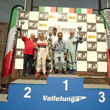 Vallelunga 2018: Marco Cajani e Gian Luigi Picchi secondi di classe alla 300 Km. Foto di Dario Pellizzoni.